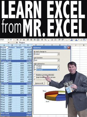 cover image of Learn Excel from Mr. Excel